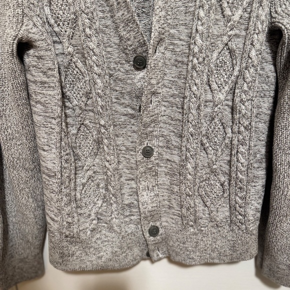 Men’s Cardigan Sweater (Small) | Gap - Gray - Picture 7 of 8